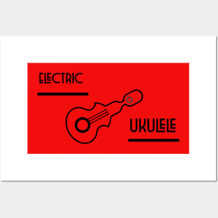 Electric Ukulele 0008 Posters and Art